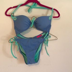 Victoria secret two piece bathing suit 36B top